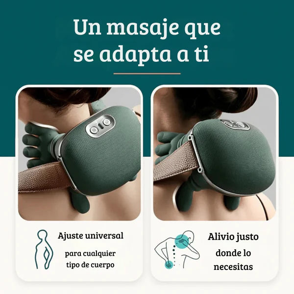 Massajador PRO - Relaxe com os vários tipos de massagem incluídos.