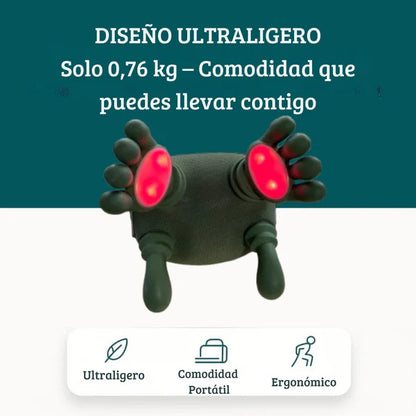 Massajador PRO - Relaxe com os vários tipos de massagem incluídos.