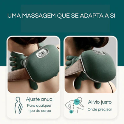 Massajador PRO - Relaxe com os vários tipos de massagem incluídos.