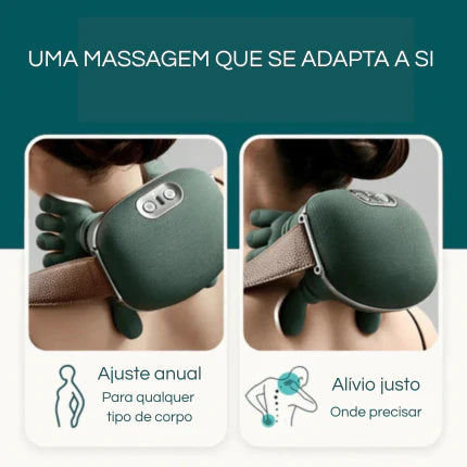 Massajador PRO - Relaxe com os vários tipos de massagem incluídos.